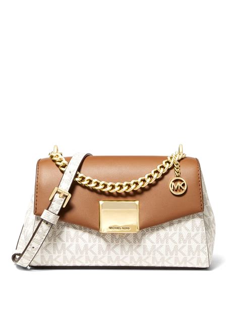 michael kors lita small bag|Michael Kors Lita Small Leather Crossbody Bag .